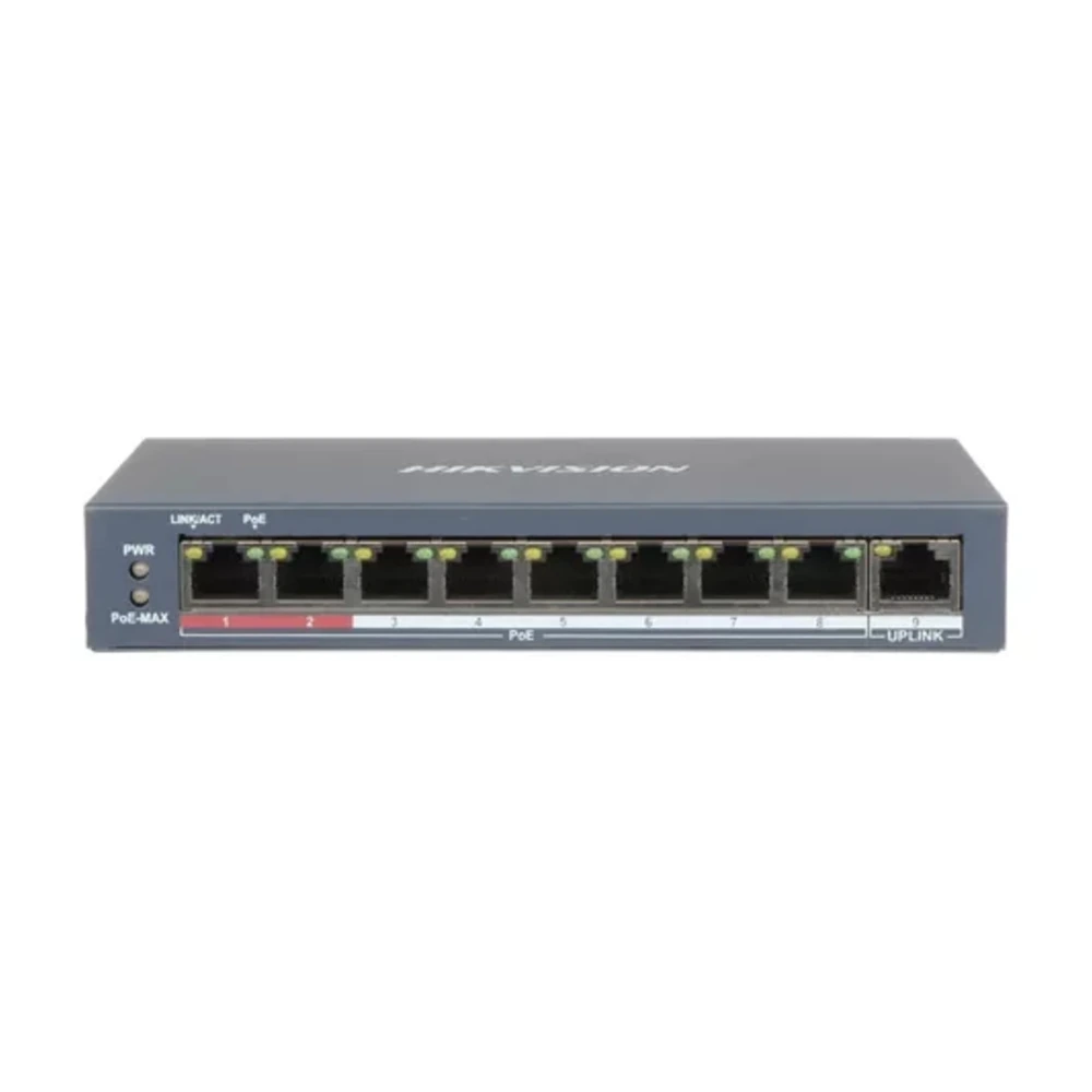 Switch Hickvision Aio 10 Puertos Oe Ac Router