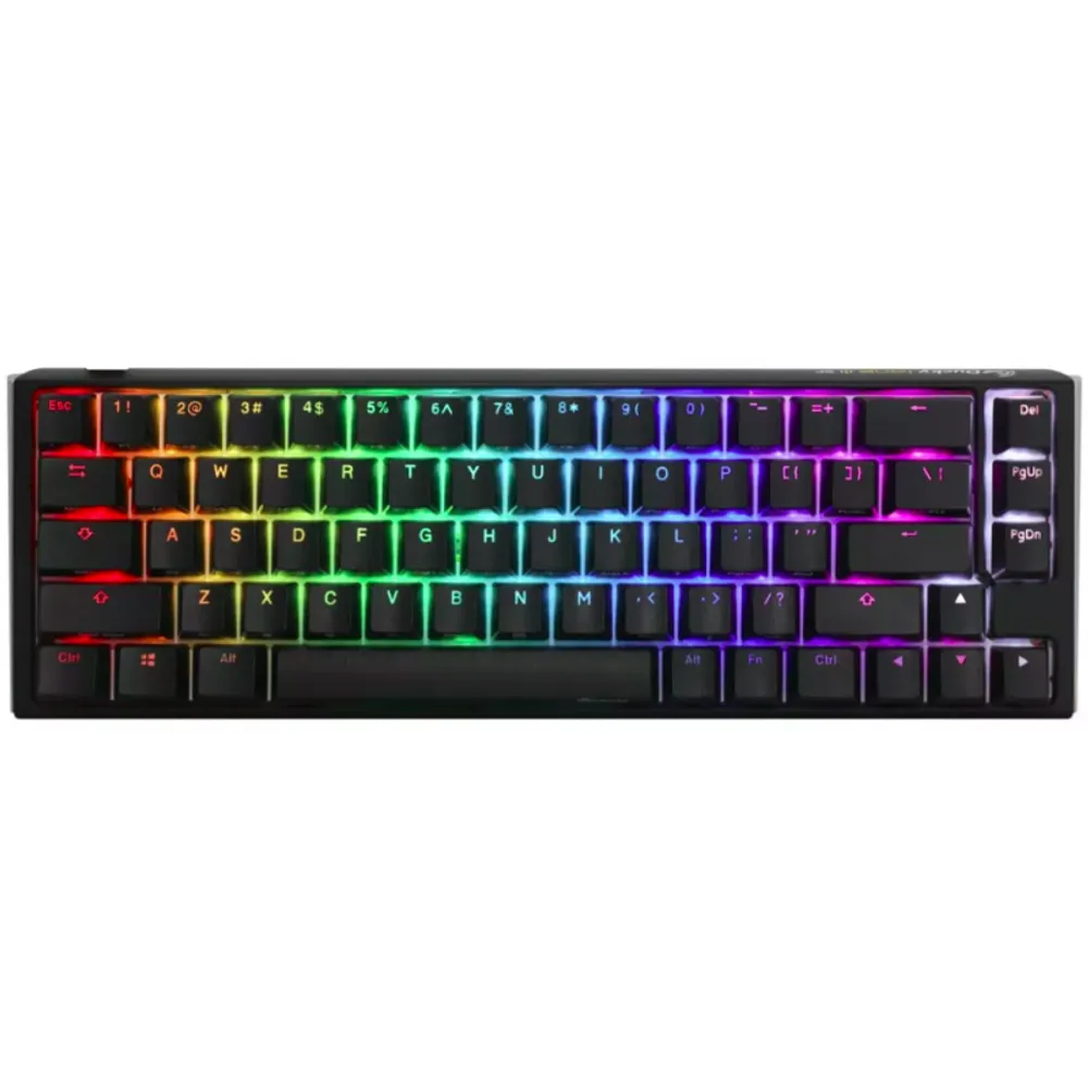 Teclado Mecanico Ducky One 3 Sf 65 Hotswap Cherry Mx Brown Retroiluminado RGB Negro
