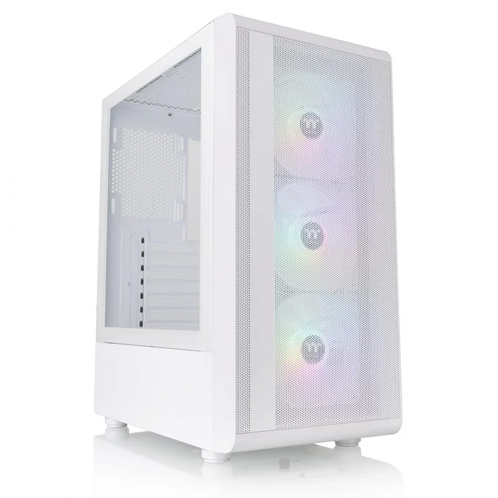 Gabinete Thermaltake S200 Plus Tg ARGB Snow White Tempered Glass