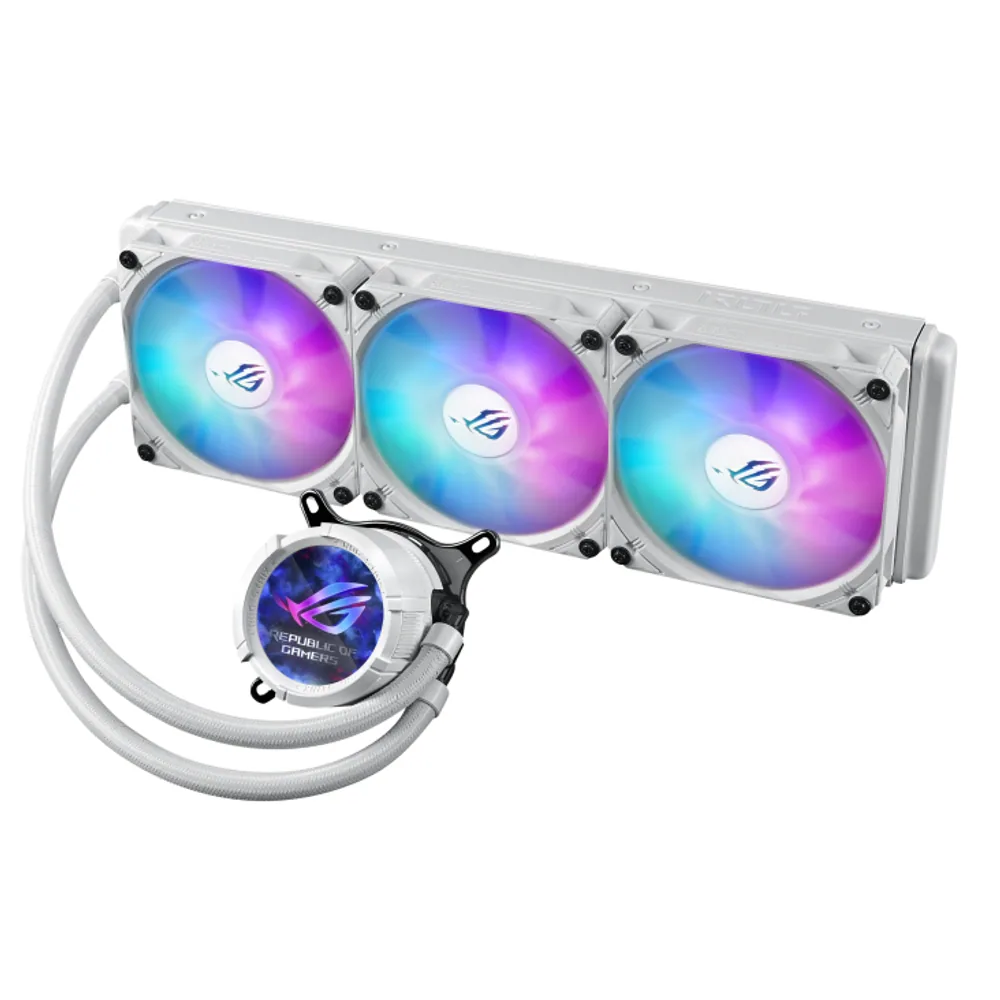 Water Cooler Asus ROG Strix Lc III 360 ARGB LCD Wh 5