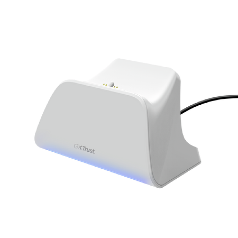 Accesorios Trust Soporte De Carga Rapida Para Mandos PS5 White GXT255W