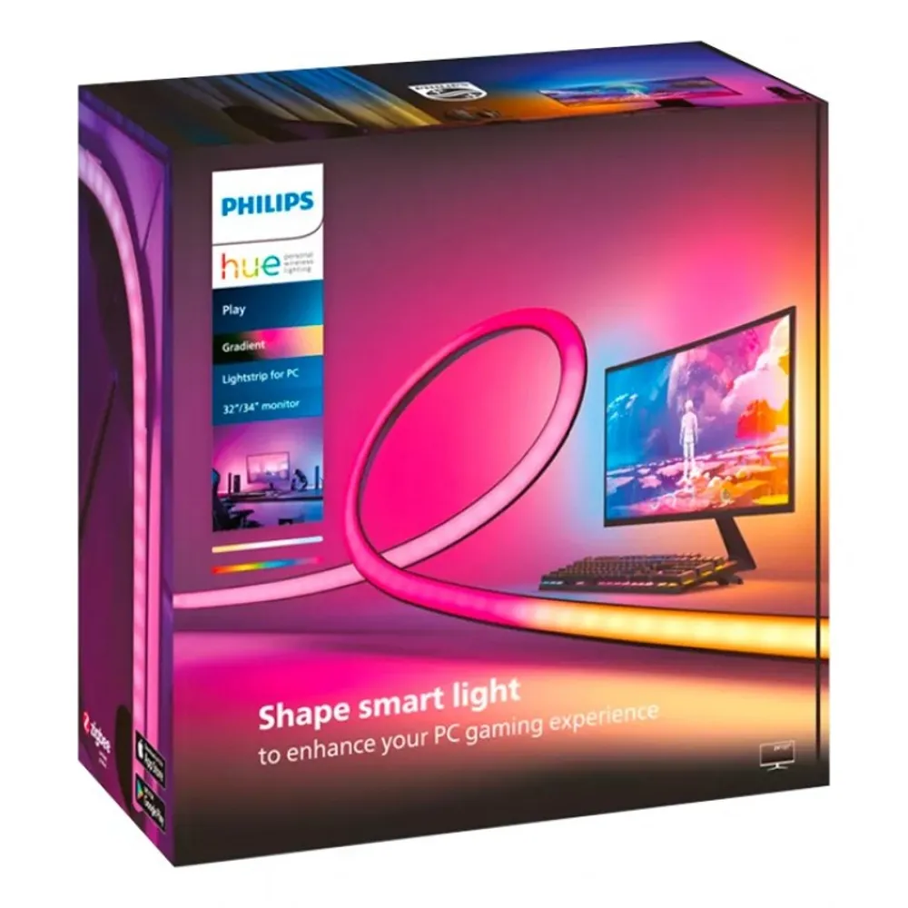 Accesorios Philips Hue Gradient Pc Strip 32 34 Inch Eu