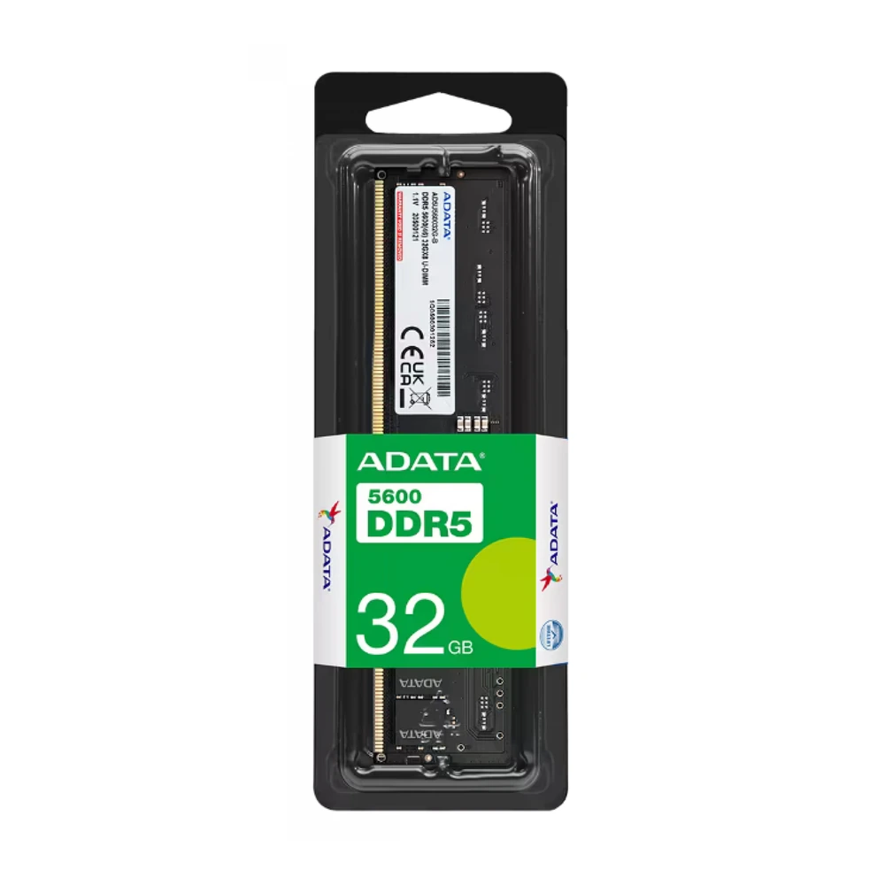 Memoria Ram Udimm Adata 32GB DDR5 5600MHZ CL46 1.1v