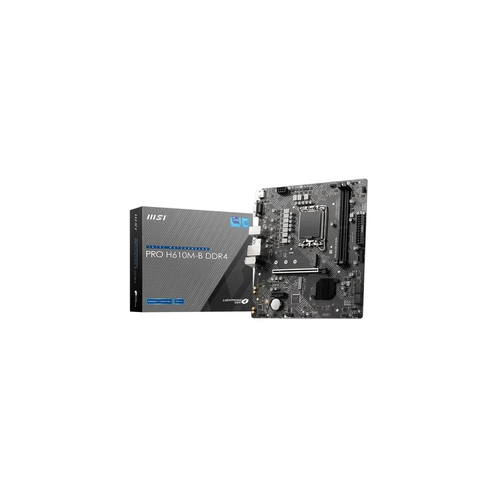 Mother Msi Pro H610M-B Lga 1700 DDR5