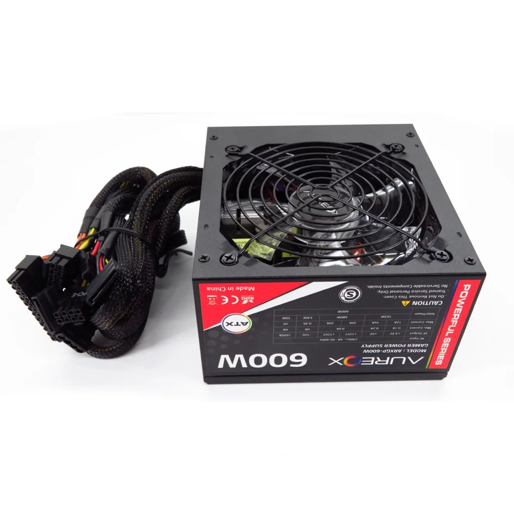 Fuente Gamer Aureox 600W Psu Arxgp-600 8