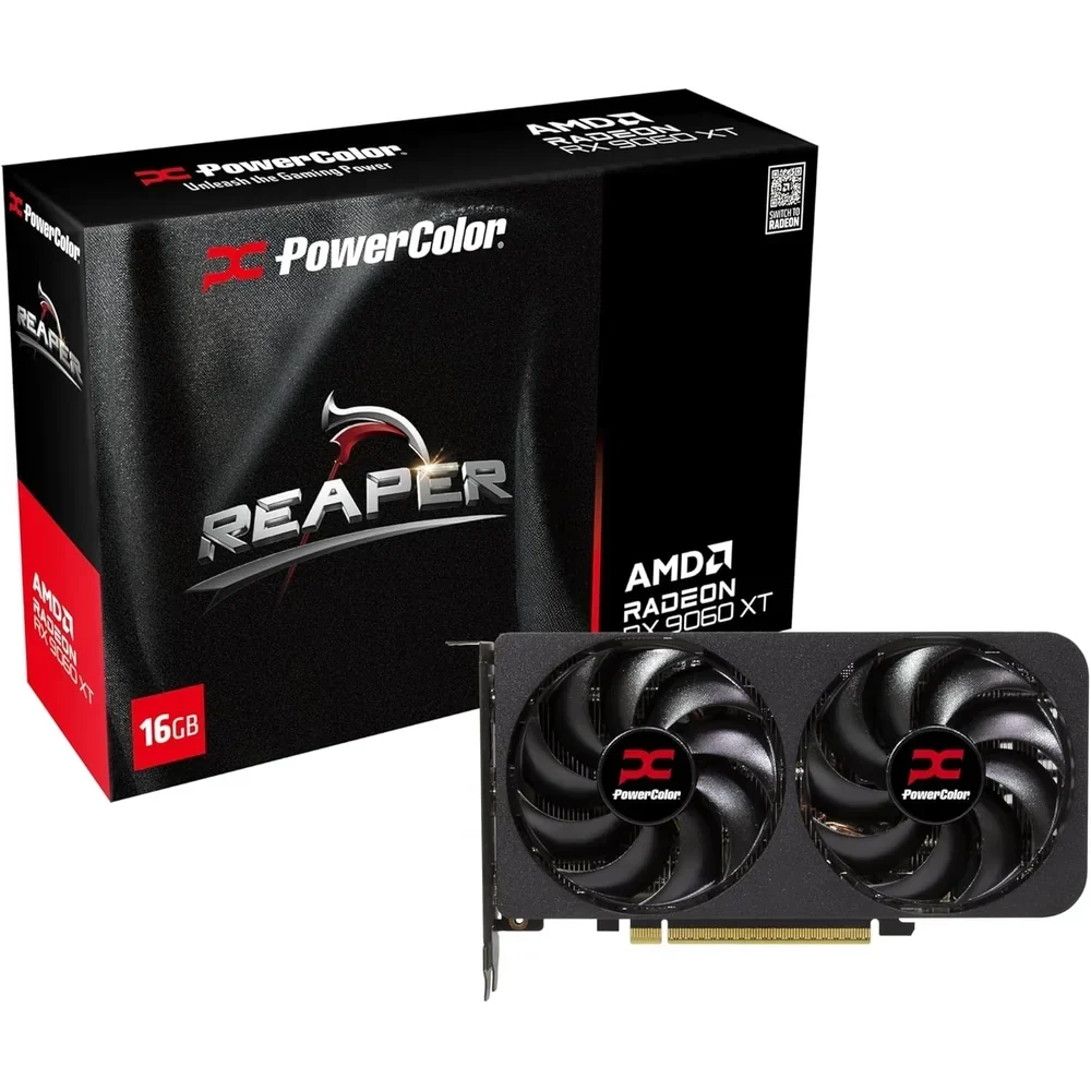 VGA Powercolor Reaper Amd Radeon RX 9060 Xt 16GB GDDR6