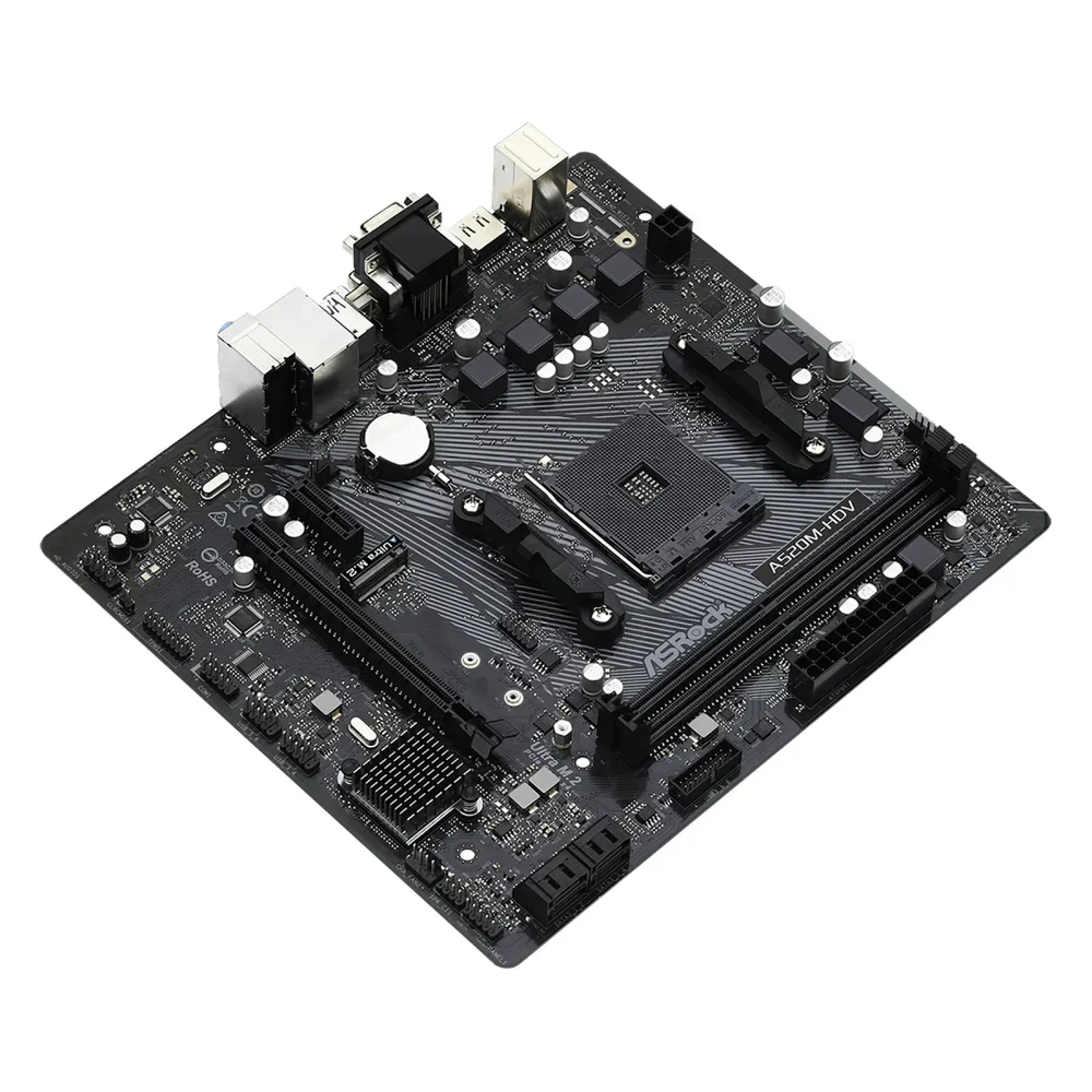 Mother Asrock (am4) A520M-HDV