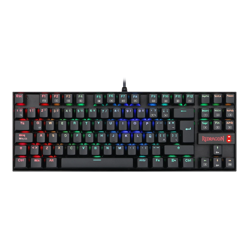 Teclado Redragon Kumara K552 RGB Negro