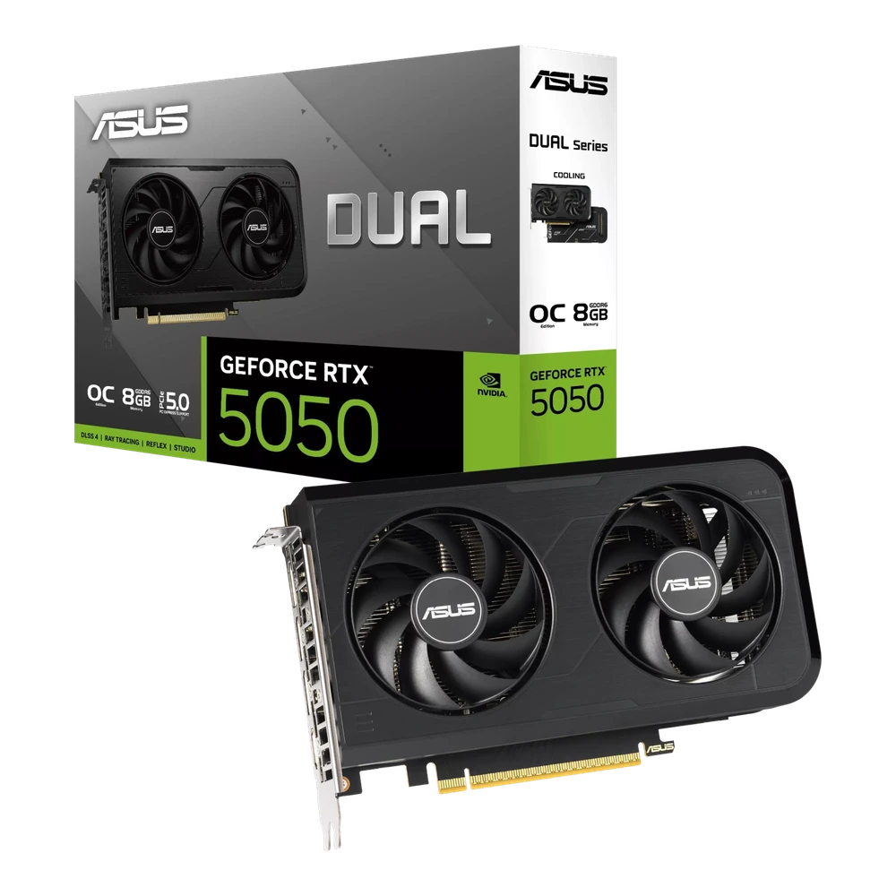 VGA Asus Nvidia Geforce Dual RTX5050 O8GB GDDR6
