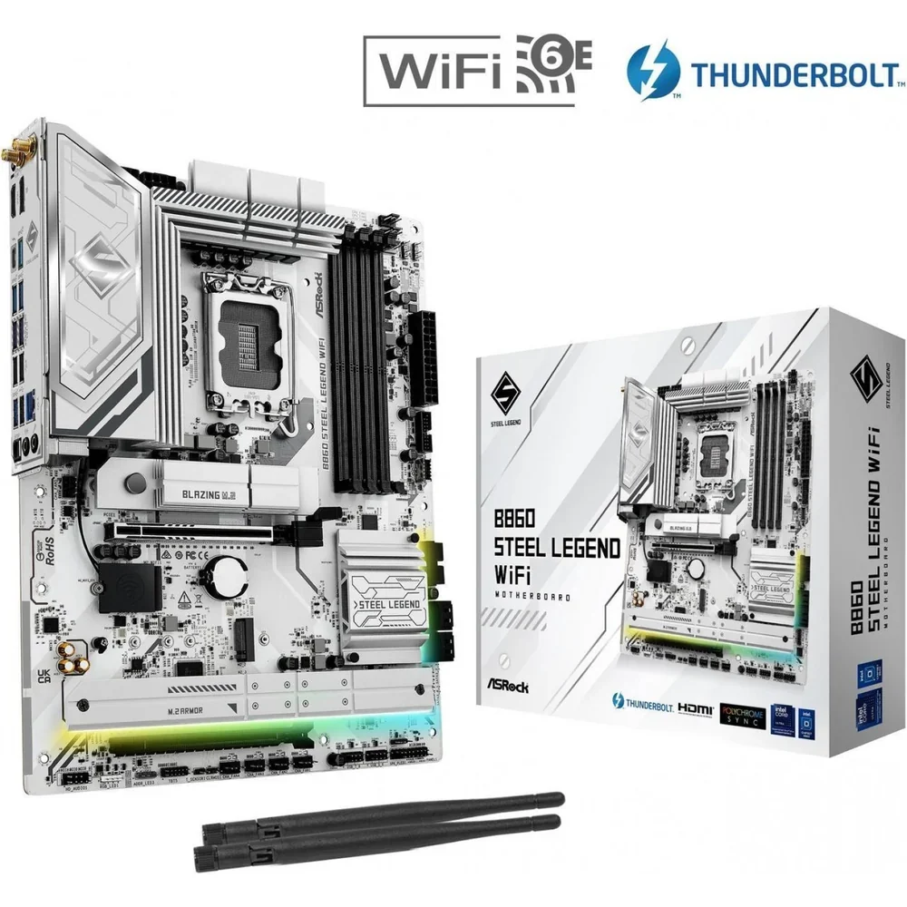 Mother Asrock (lga1851) B860 Steel Legend Wifi