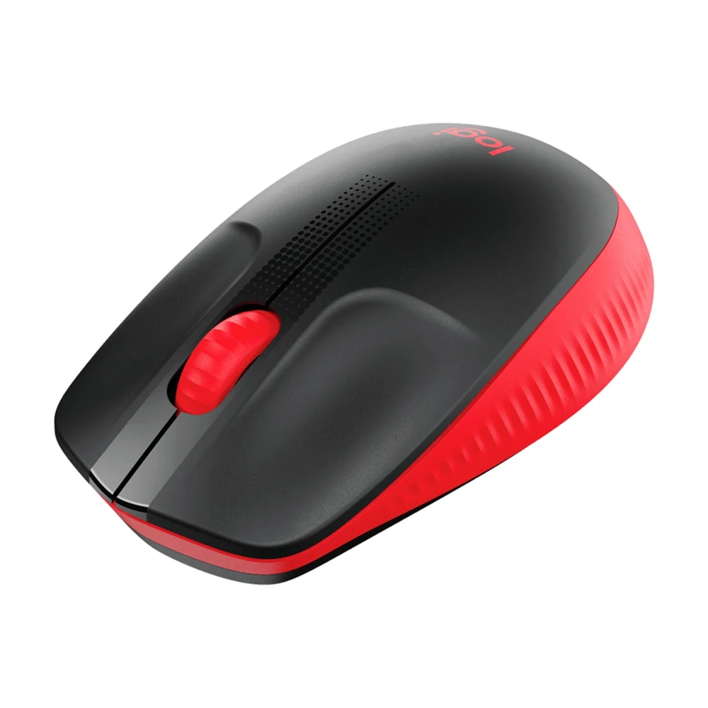 Mouse Inalambrico Logitech M190 Rojo