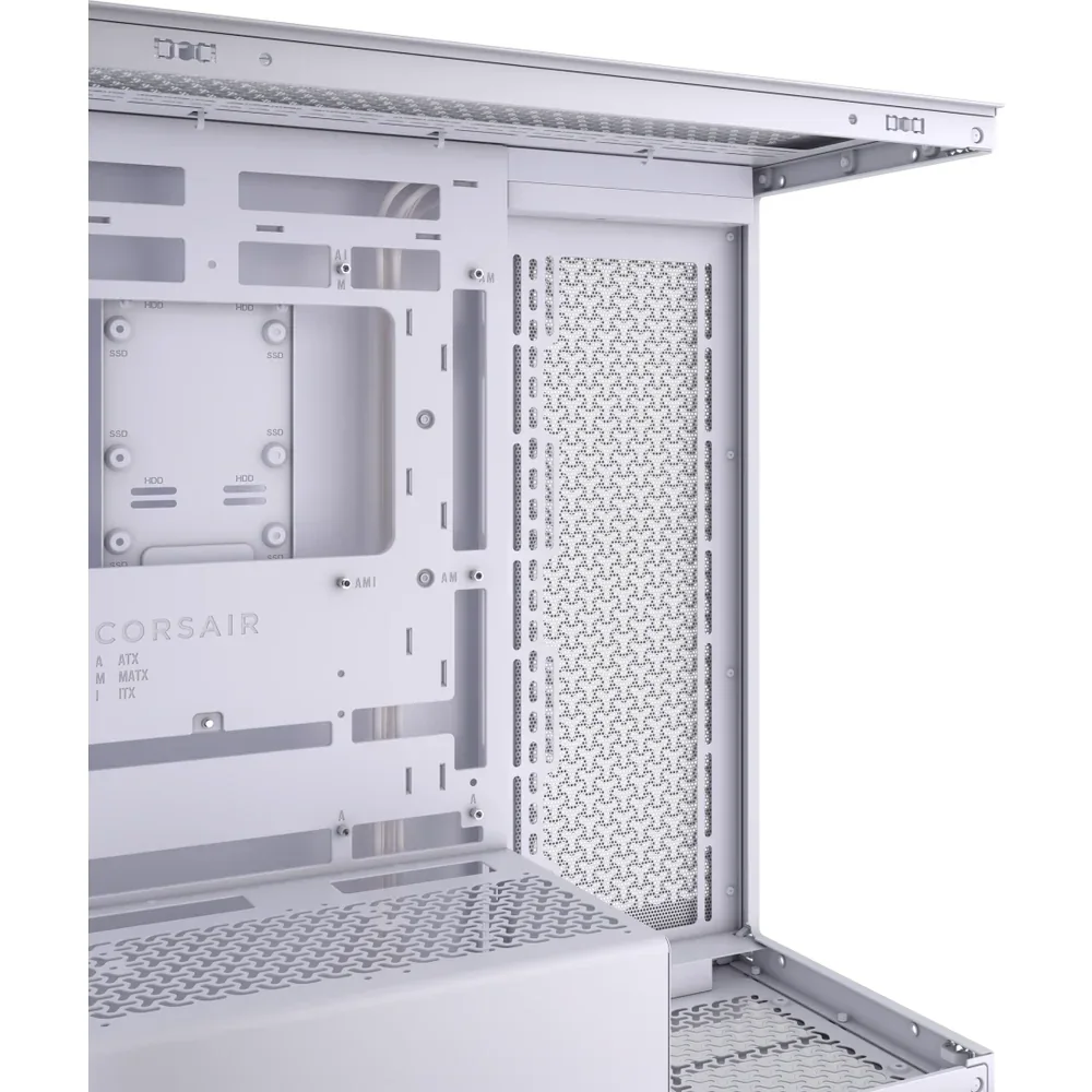 Gabinete Corsair 3500X Mid Tower Blanco 3