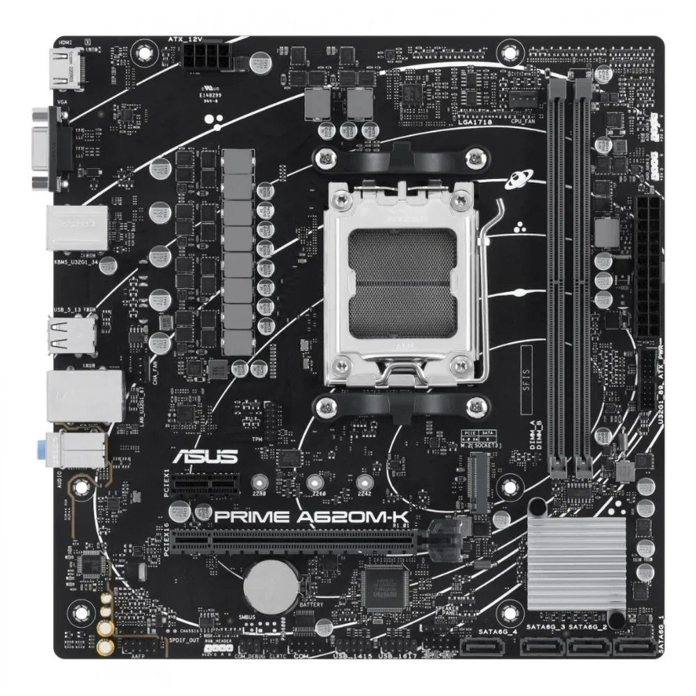 Mother Asus Prime A620M-K AM5 DDR5