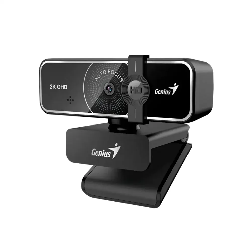 Webcam Genius Facecam 3000AF Black Qhd 2K 60FPS Con Tapa