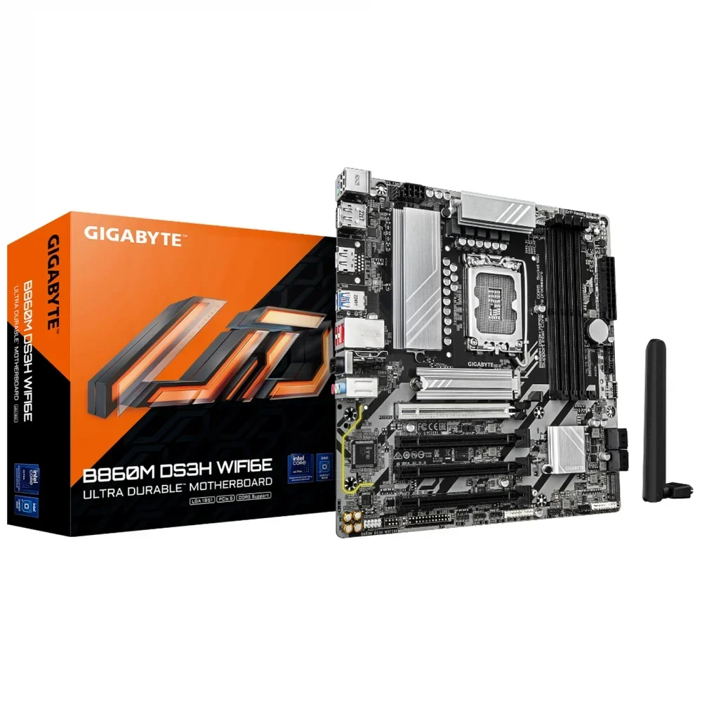 Mother Gigabyte B860M DS3H WIFI6E LGA1851 DDR5