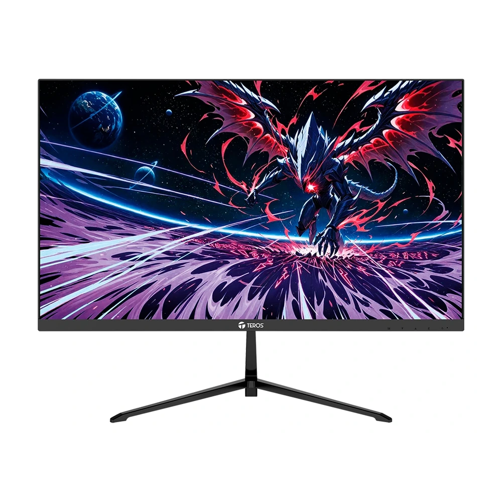 Monitor Teros Te-2128s 21.5" Plano Ips Fhd (1920 X 1080) 100HZ 1MS Ficha Usa