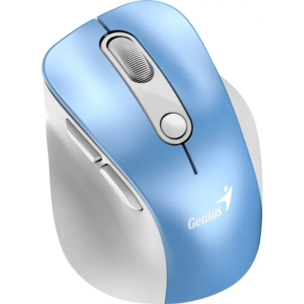 Mouse Wireless Mini Genius Ergo 9000S Pro Recargable Blue