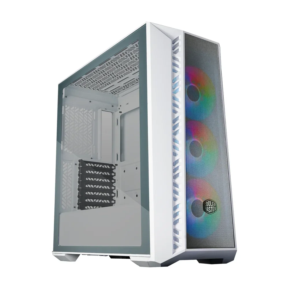 Gabinete Cooler Master Masterbox 520 Mesh White