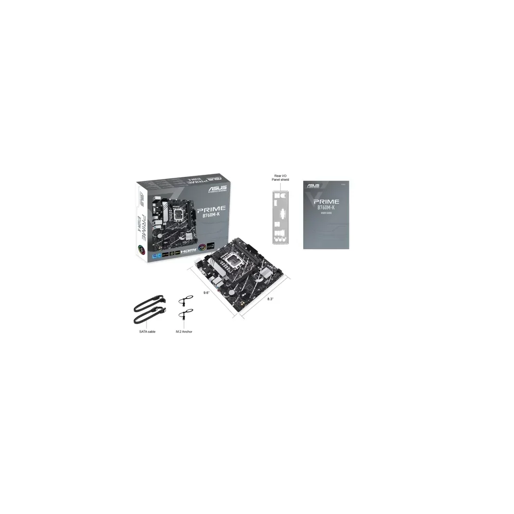 Mother Asus Prime B760M-K Lga 1700 DDR5