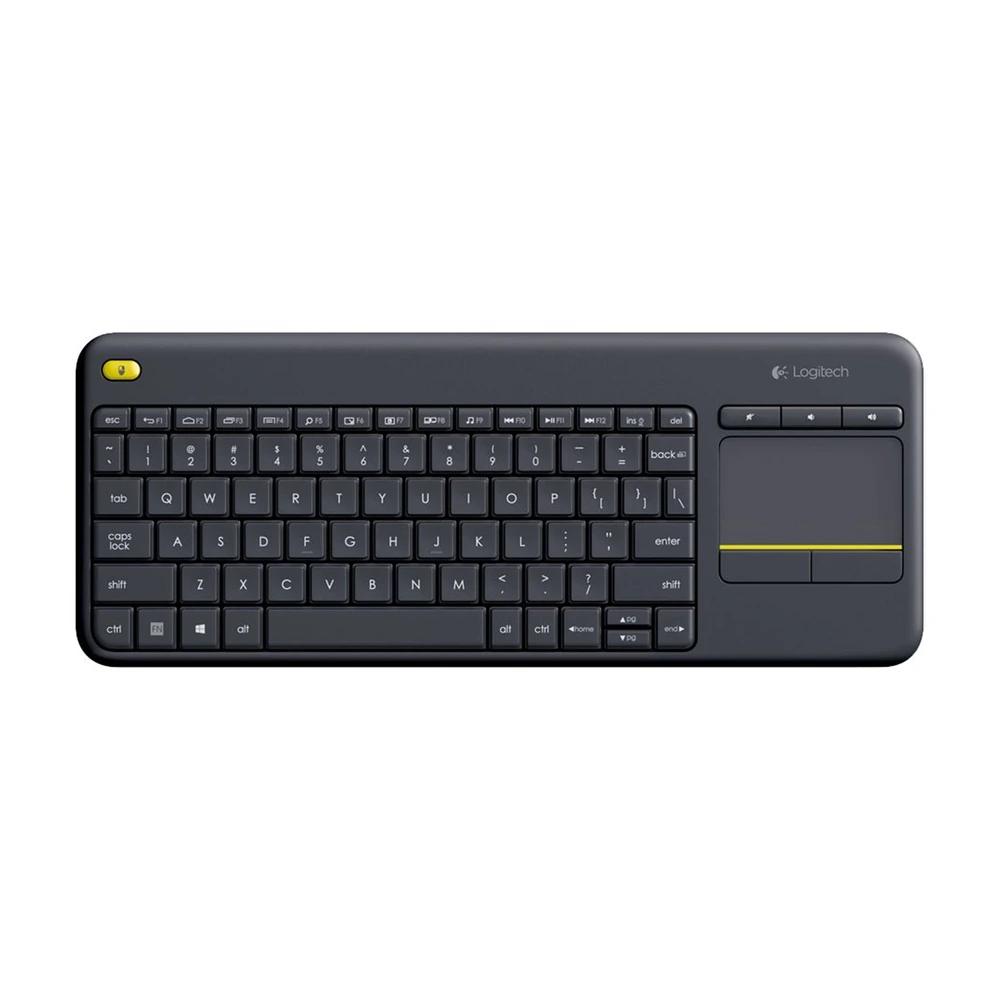 Teclado Inalambrico Logitech K400 Plus Negro