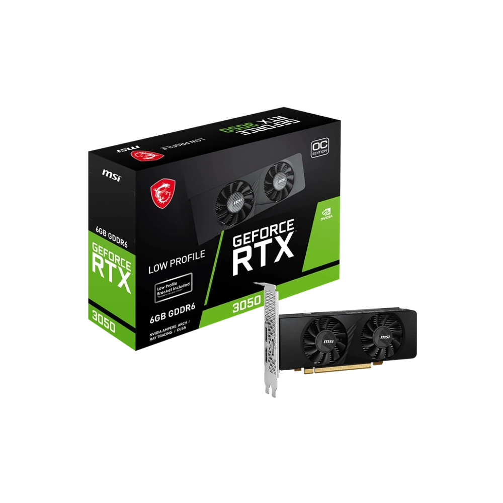 VGA Msi Nvidia Geforcertx 3050 Lp 6G Oc