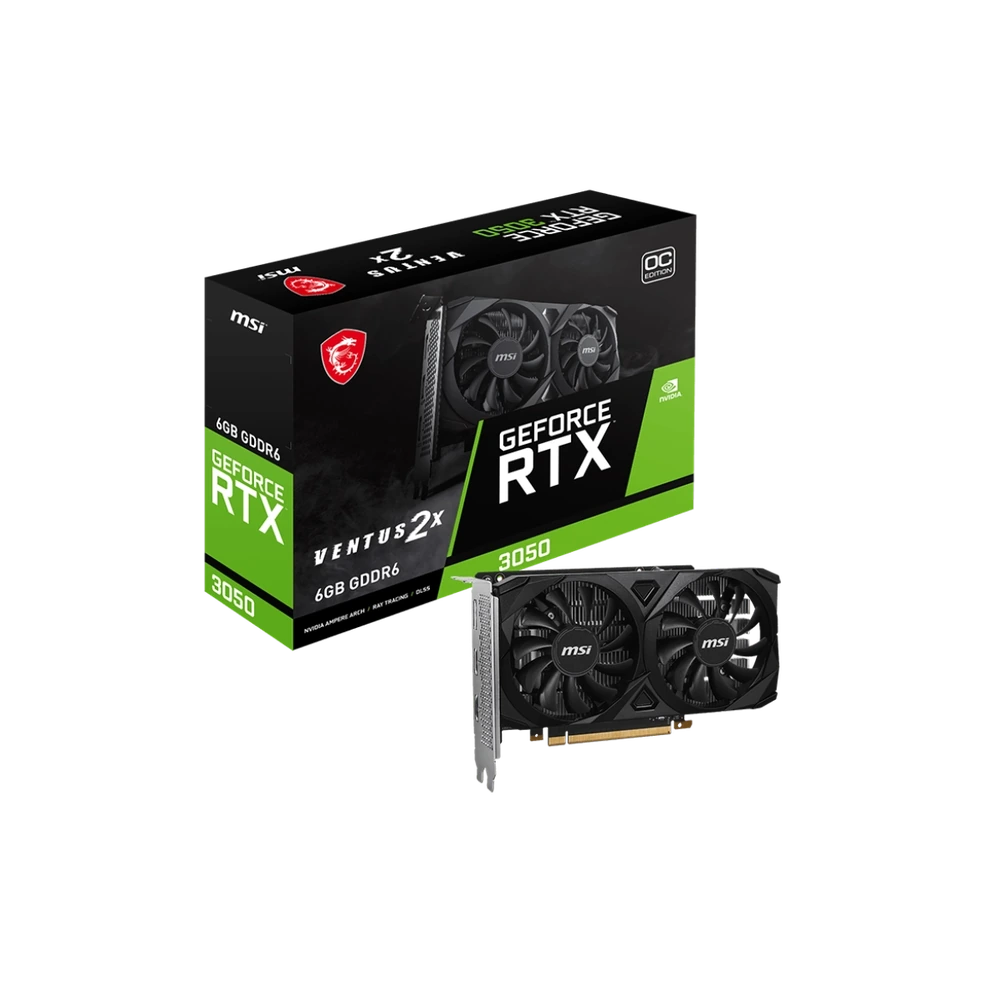 VGA Msi Nvidia Rtx 3050 Ventus 6G Oc