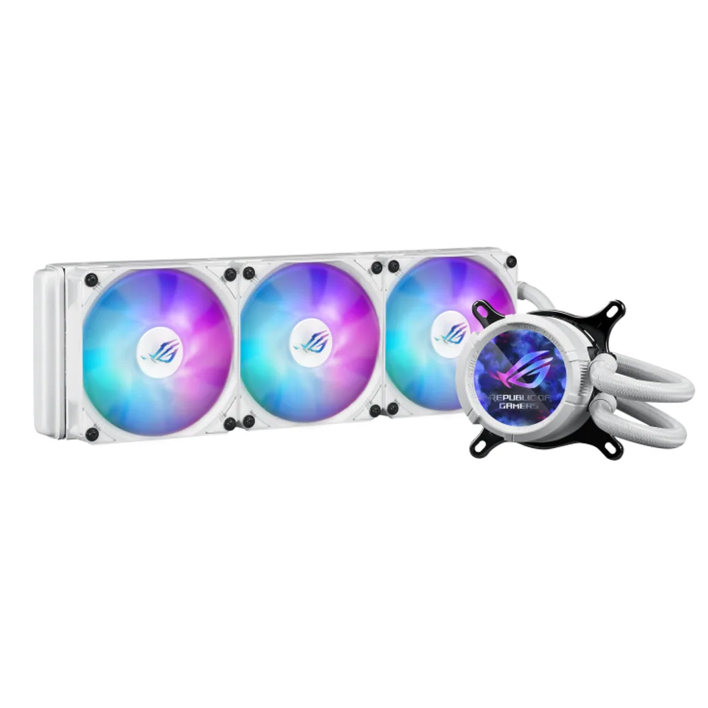 Water Cooler Asus ROG Strix Lc III 360 ARGB LCD Wh
