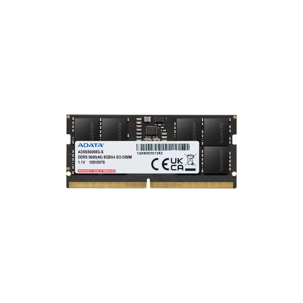 Memoria Ram Sodimm Adata 8GB DDR5 5600MHZ CL46 1.1v