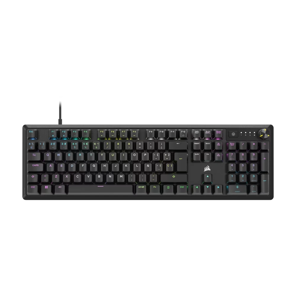 Teclado Gamer Mecanico Corsair K70 Core Rgb: Negro (en)