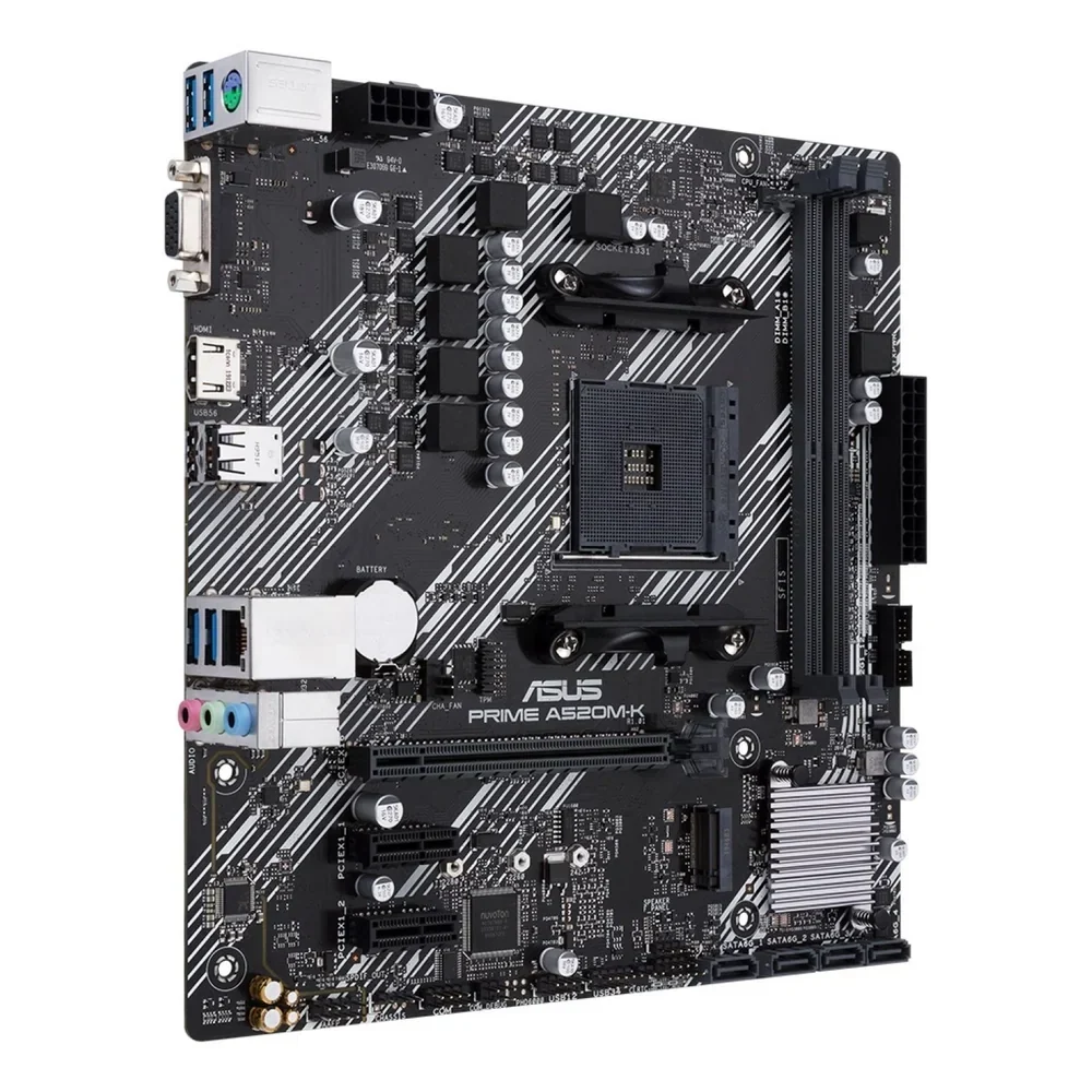 Motherboard Asus Prime A520M-K AM4 DDR4 - imagen 4