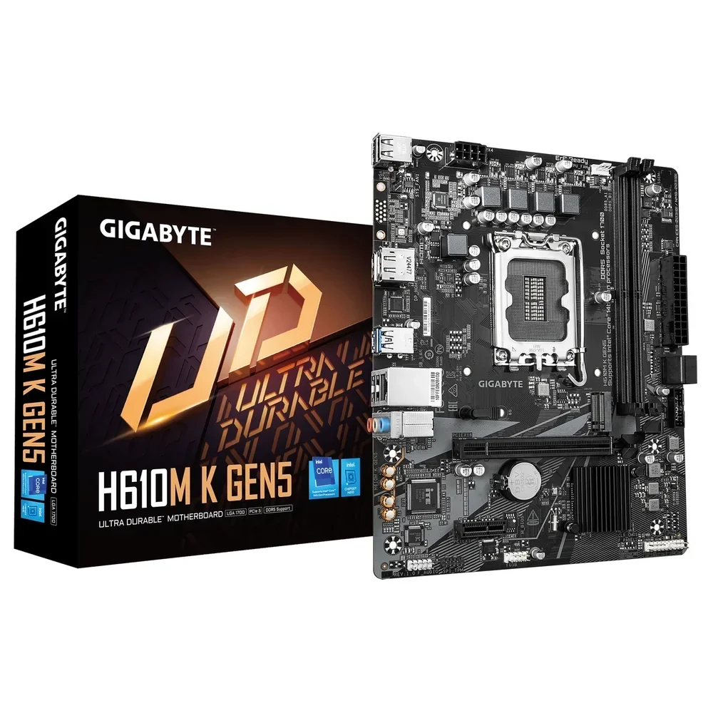 Mother Gigabyte H610M K GEN5 LGA1700 DDR5