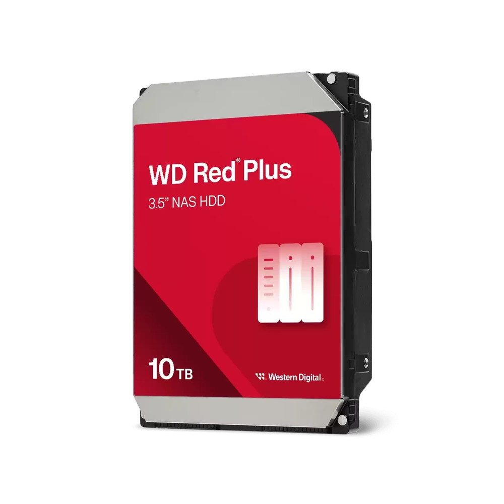 Disco Interno Hdd Western Digital Red PLUS10TB 3.5" Sata 3.0 7200RPM