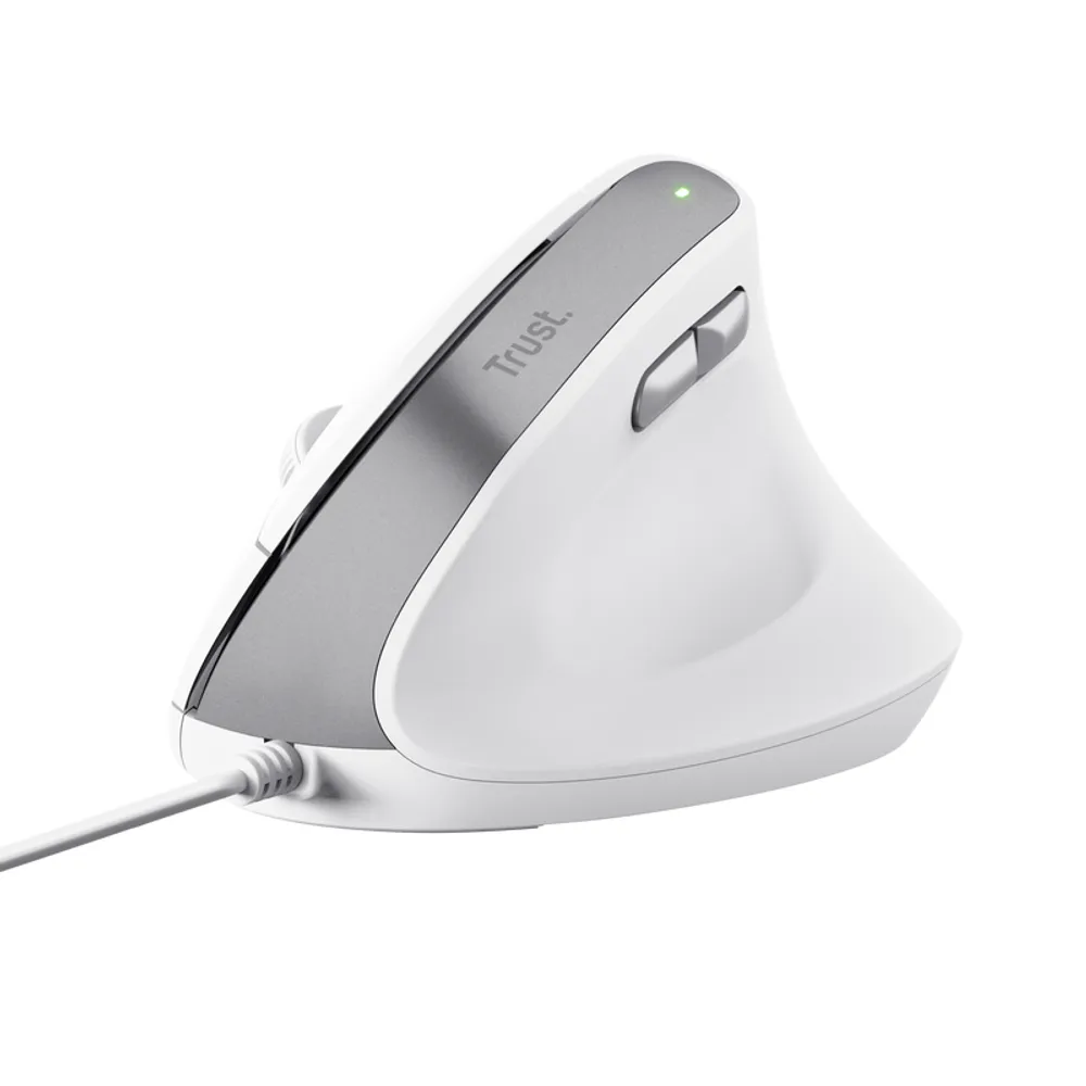 Mouse Gamer Trust Bayo II Ergo Wired White