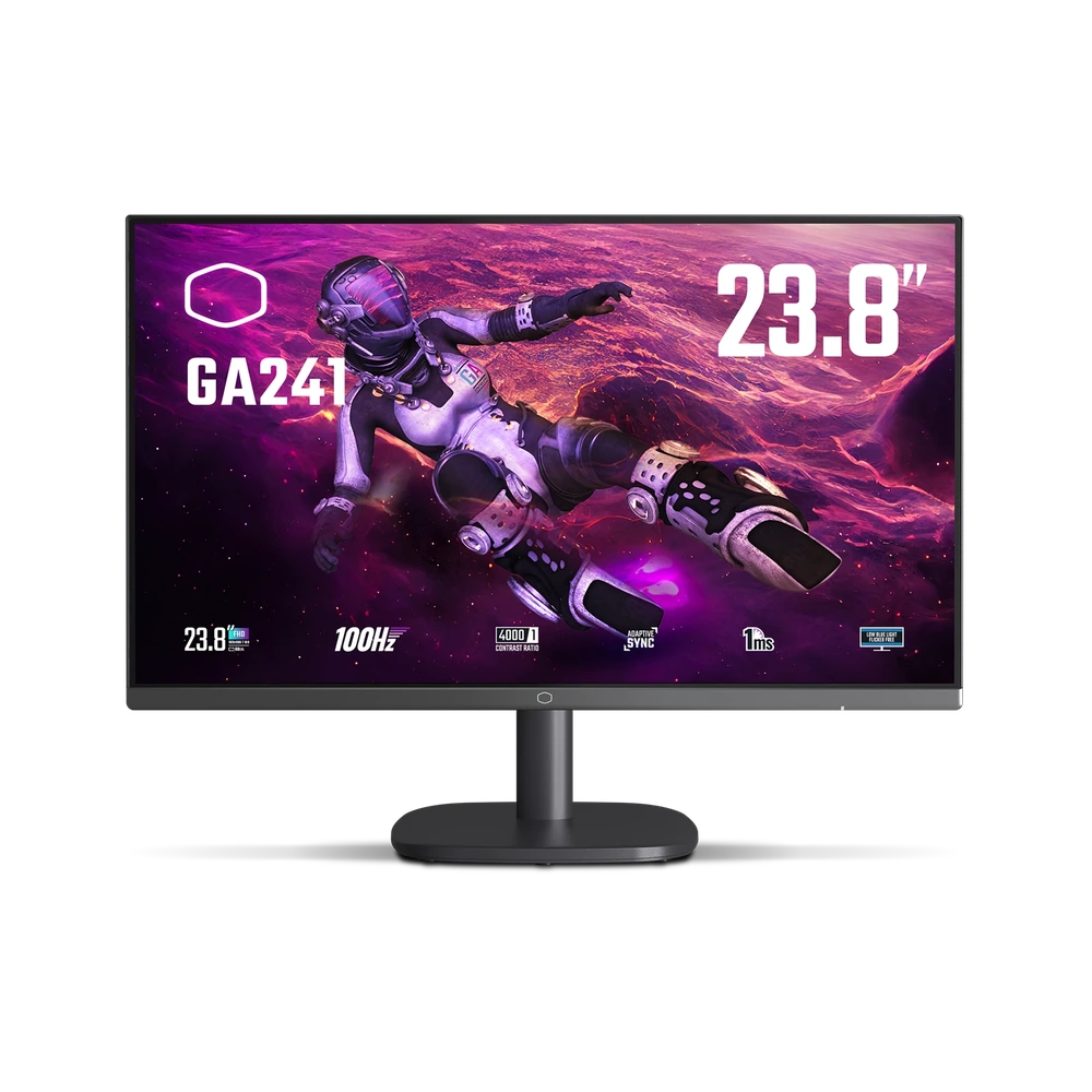 Monitor Cooler Master GA241 23.8" Fhd (1920 X 1080) Vga Hdmi 100HZ 1MS