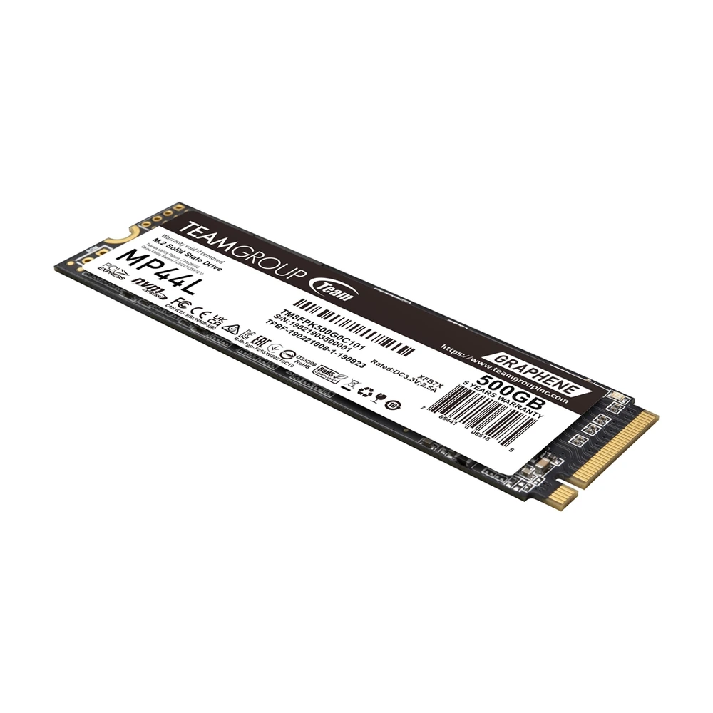 Disco Interno Ssd Team Group MP44L 500GB M.2 Nvme Pcie 4.0 5000mb/s - imagen 2