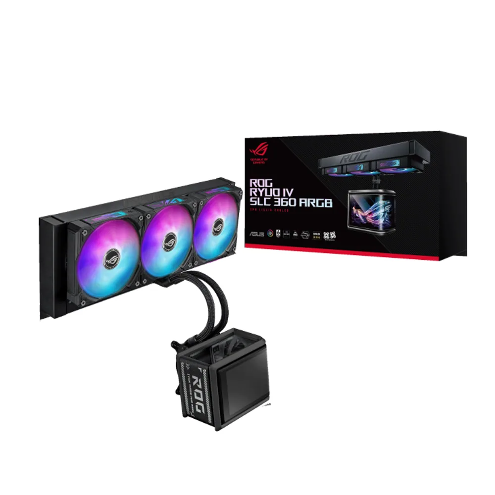 Water Cooler Asus ROG Ryuo IV Slc 360 ARGB 10