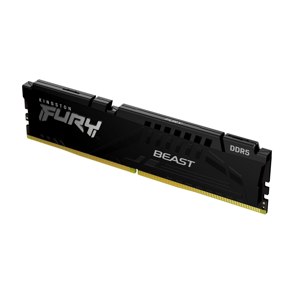Memoria Ram Udimm Kingston Fury Beast 16GB DDR5 5200MHZ CL40 1.25v Single Negro