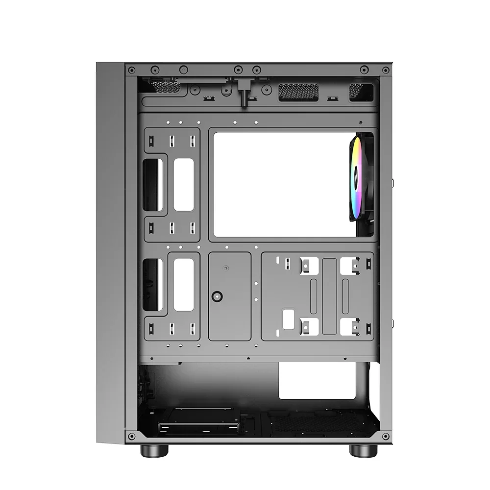 Gabinete Gamer Raidmax Vector V216 Black ATX Tg RGB 5