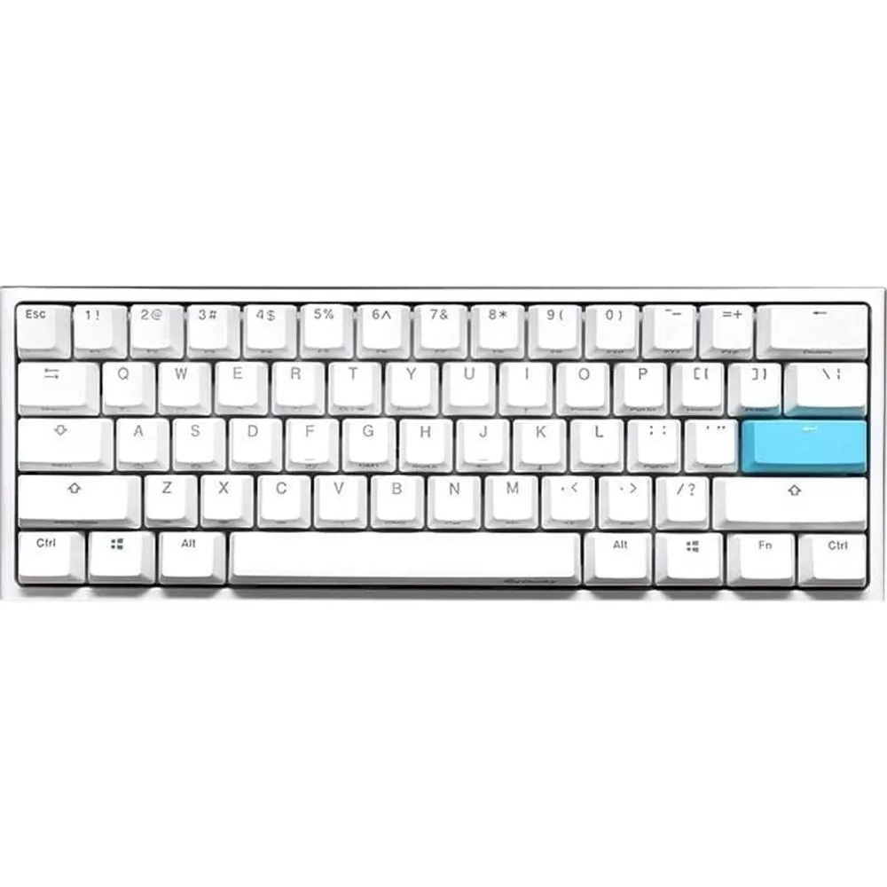 Teclado Gamer Ducky One 2 Mini White Sesalwwt1