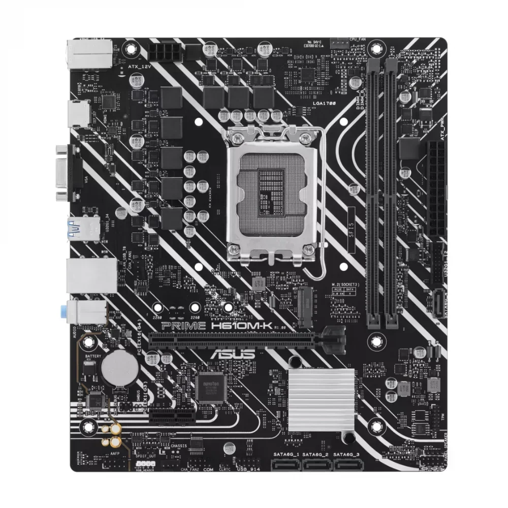 Mother Asus (lga1700) Prime H610M-K - imagen 2