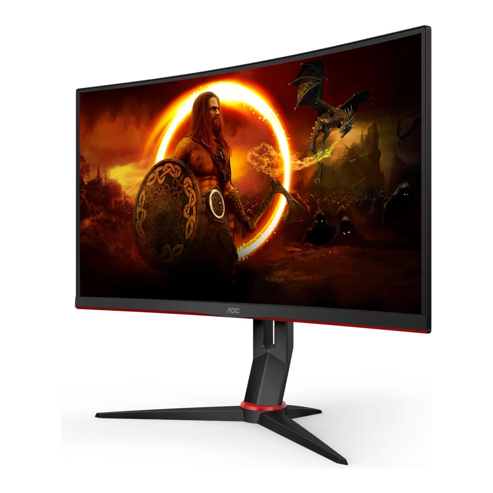 Monitor Aoc C24G2 23,6" Va Fhd (1920 X 1080) 165HZ 1MS Curved Gaming Ficha Usa - imagen 2