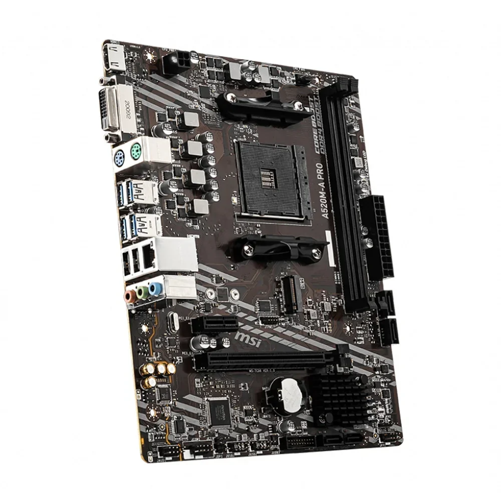 Motherboard Msi A520M-A Pro AM4 DDR4 - imagen 3