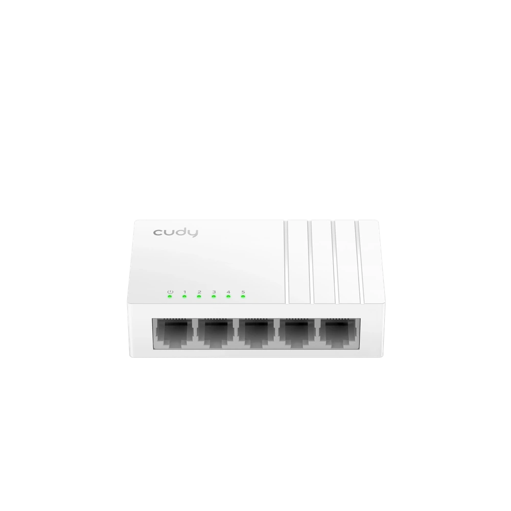 Switch Cudy 5 Puertos Gigabit - Split Usb-c Sin Trafo