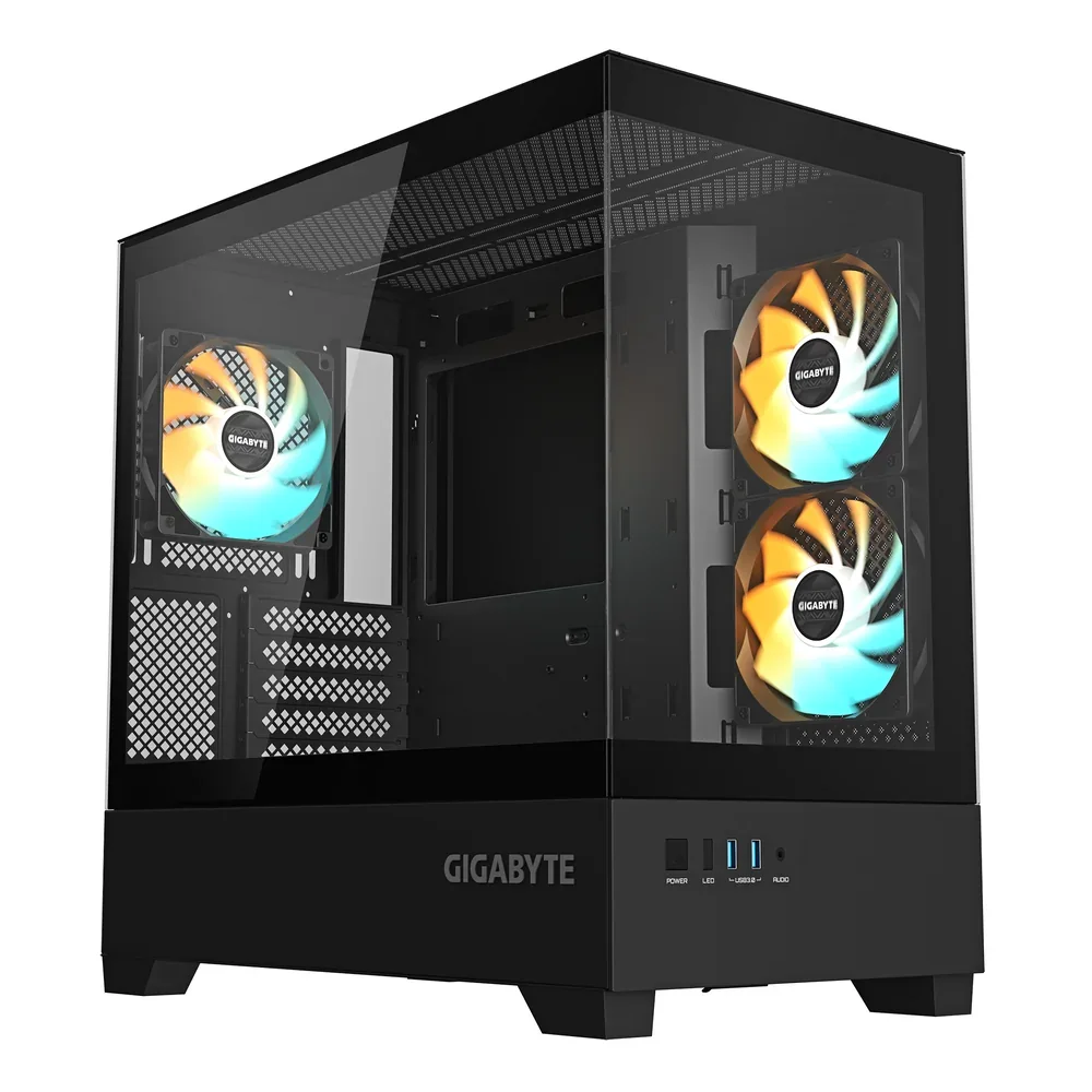 Gabinete Gamer Gigabyte C201P M-atx White Panoramic