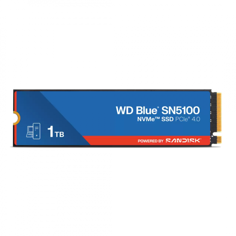 Disco Ssd 1TB M.2 Wd Blue SN5100 Nvme