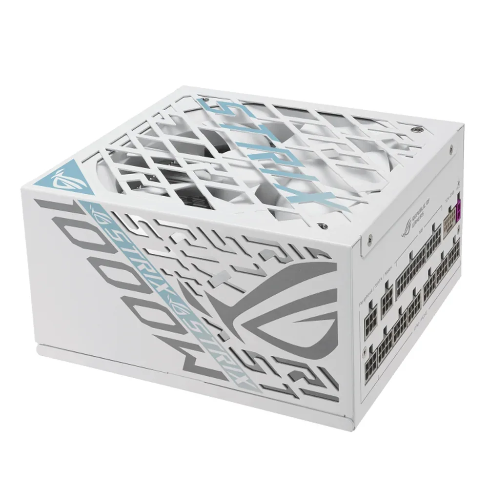 Fuente Asus Rog-strix 1000W Platinum Gaming White 10