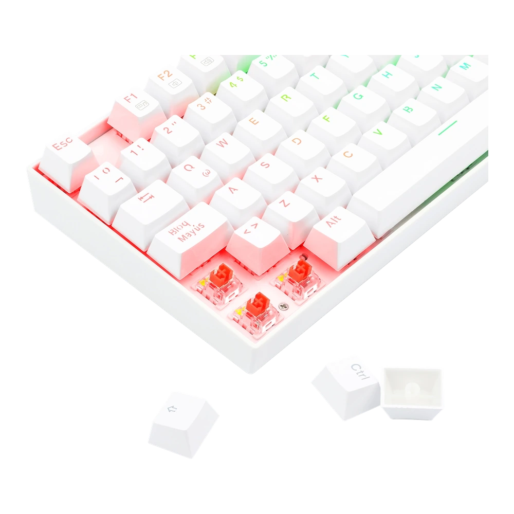 Teclado Redragon Kumara K552 RGB Blanco - imagen 5