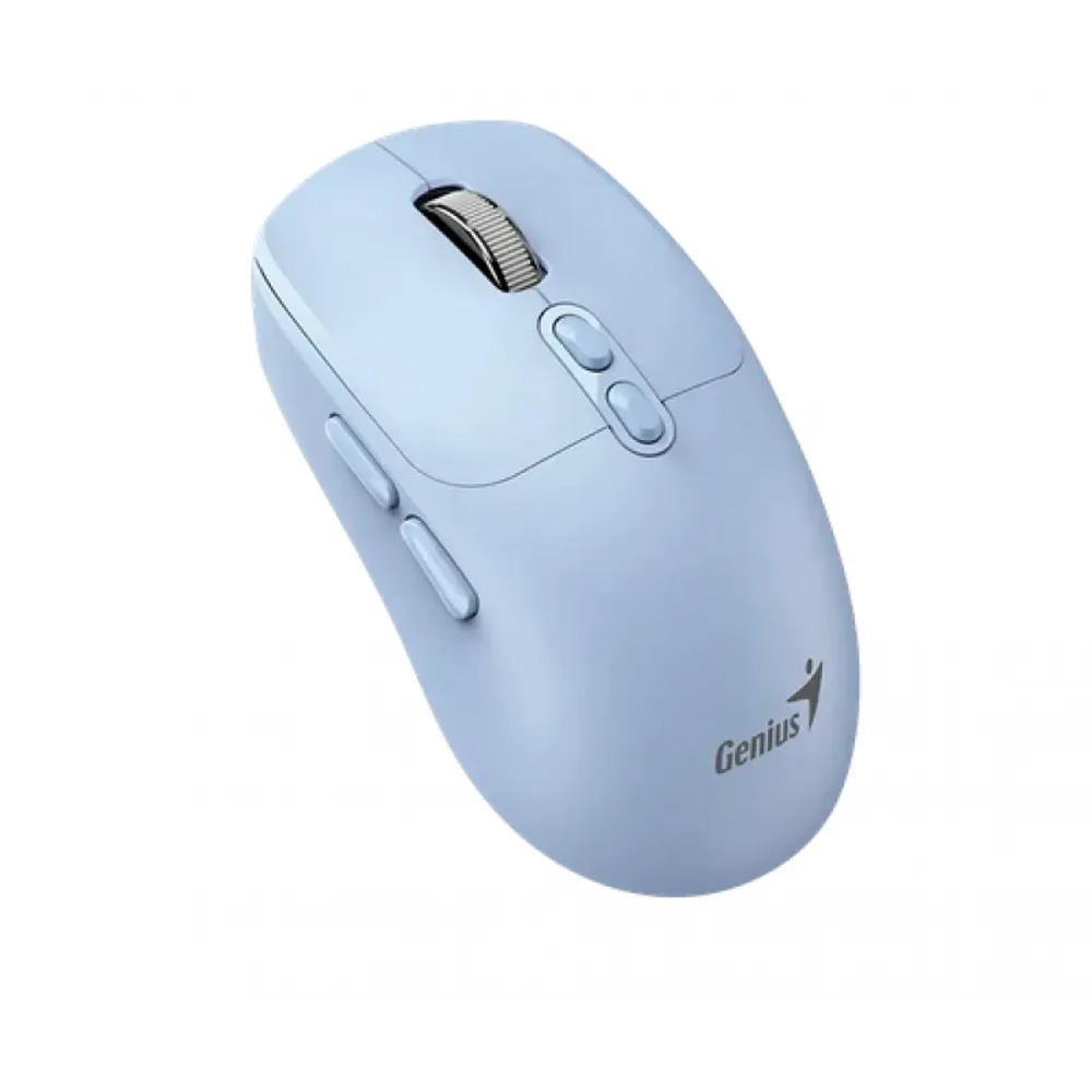 Mouse Wireless Genius Nx-8080s Bt-2.4ghz Blue