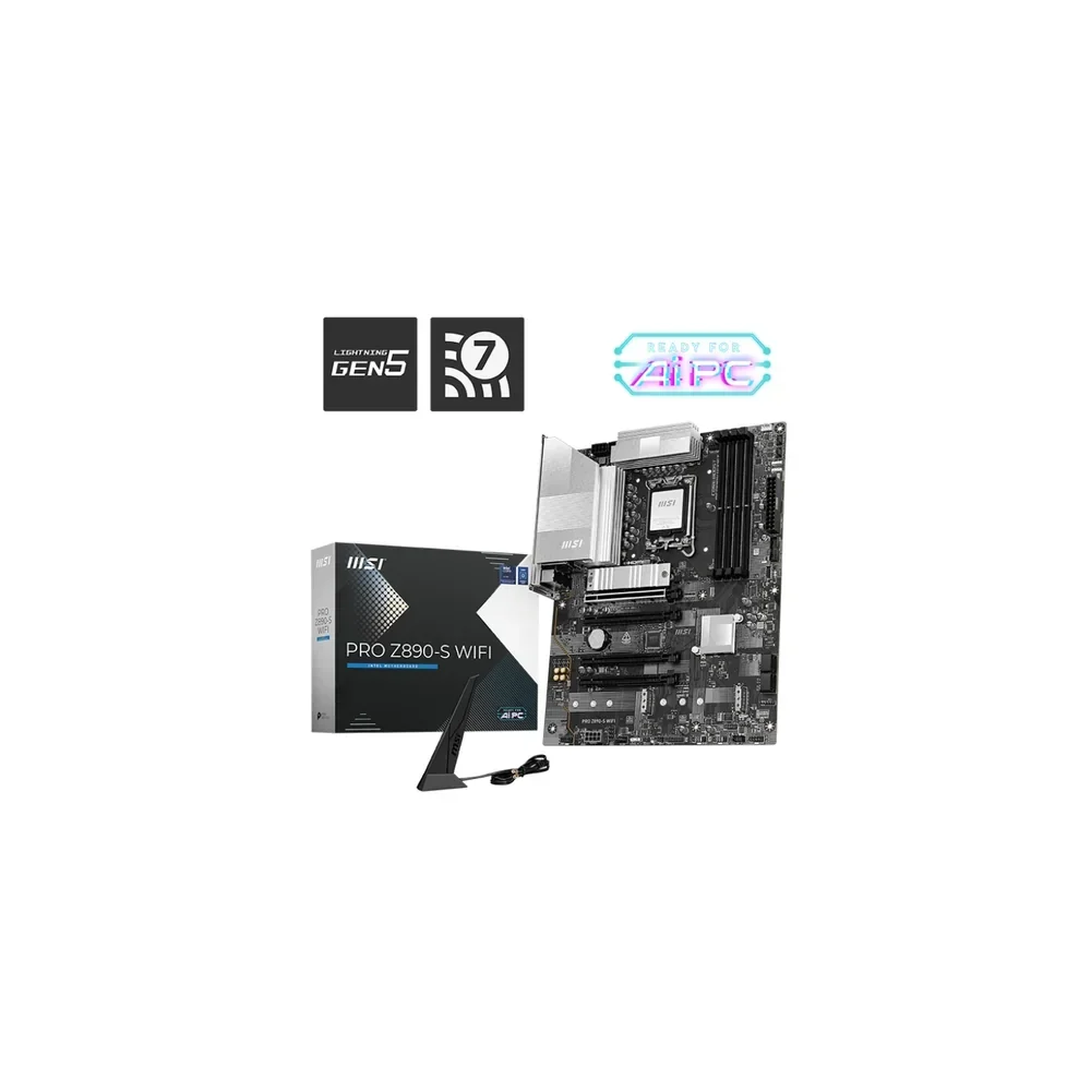 Mother Msi Pro Z890-S Wifi LGA1851 DDR5