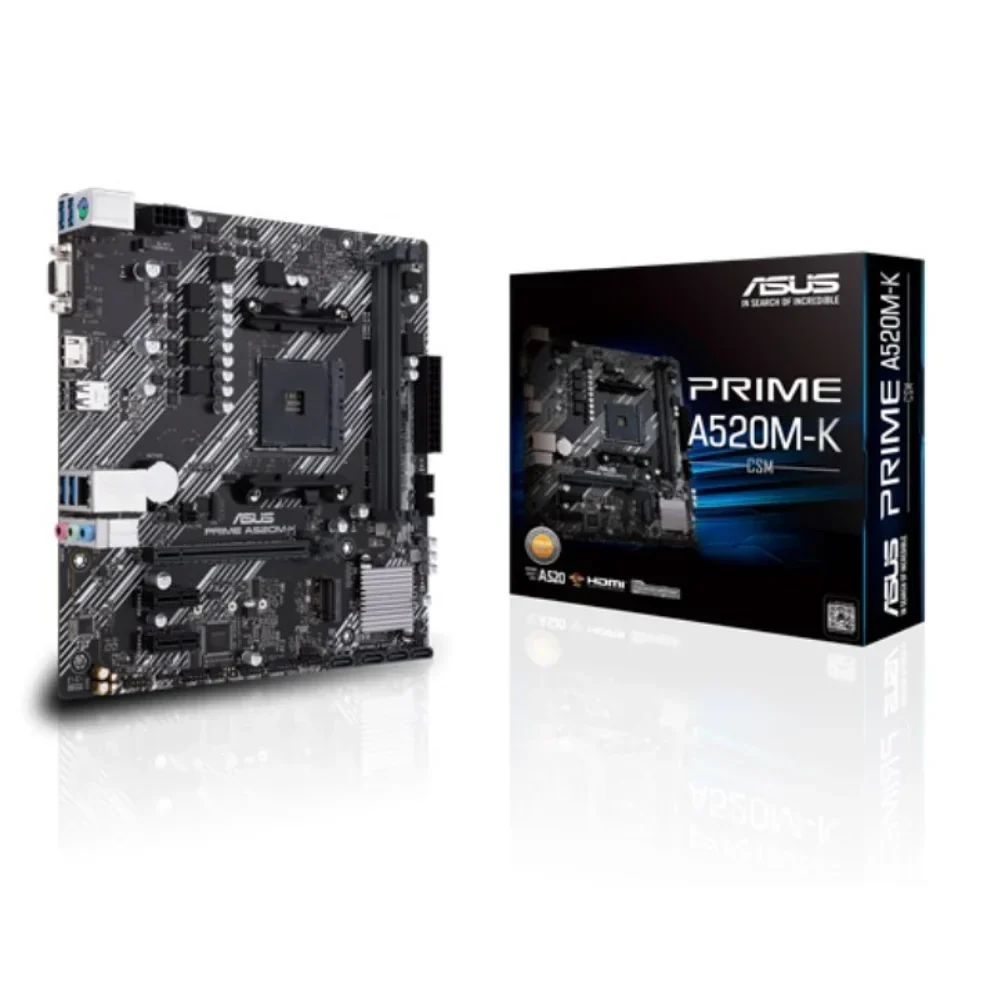 Mother Asus (am4) Prime A520M-K Csm - imagen 3
